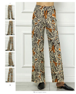 See and Be Seen - Jacquard Long Sweater Pants - NEW